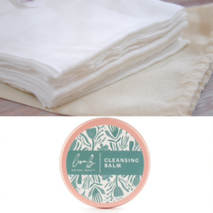 Muslin Flannels & Cleansing Balm (Combo)